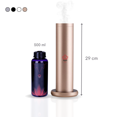 Elegant Ward Scent Diffuser with 1 aromatic oil 500 ml - Medium Rose Gold